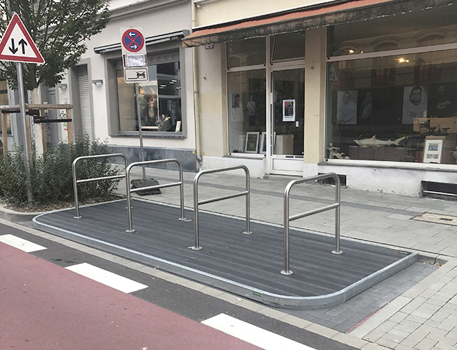 Fahrradflunder Lothringerstrasse